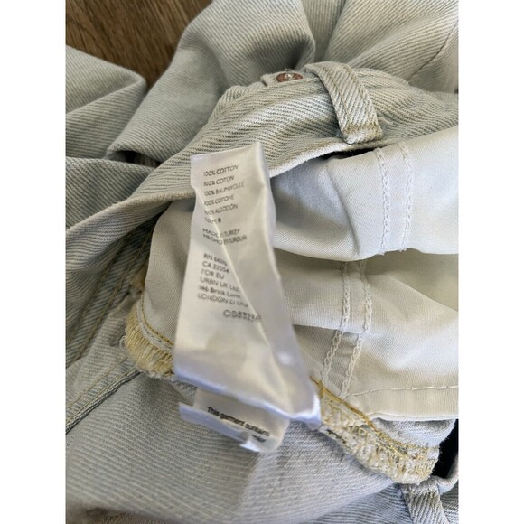 Free People We The Free Maggie Mid-Rise Straight Leg Cropped Jeans Size 27 - Picture 6 of 10